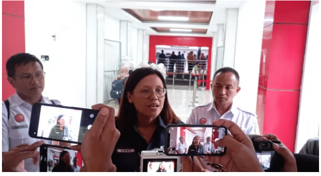 Corporate Secretary KAI Commuter, Anne Purba mengatakan volume tertinggi pada keberangkatan Commuter Line Bandung Raya