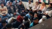 Polsek Cipendeuy di Kabupaten Bandung Barat (KBB) mengamankan belasan siswa pelaku Tawuran Pelajar di KBB Para siswa tersebut