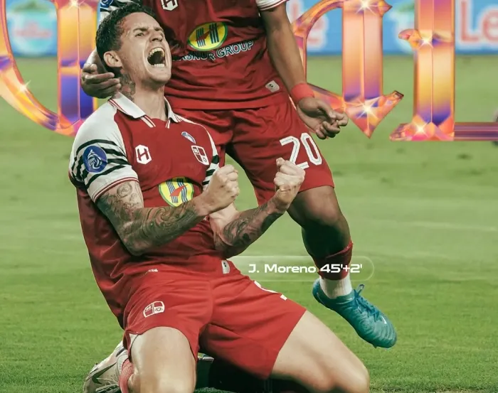 Persib menahan imbang Barito Putera pada laga Pekan 32 Liga 1 2024-2025 di Stadion GBLA, Kota Bandung, Jumat (9/5/2025) malam.